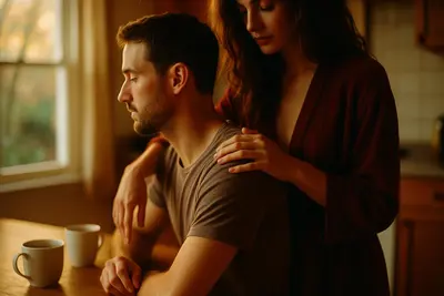Organized desk with notebook and pen in warm light representing FLR structure