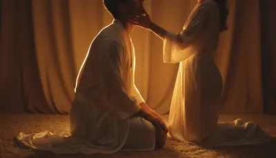 Kneeling position representing FLR training and discipline