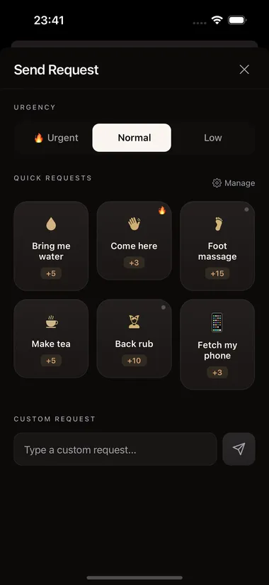 Instant requests