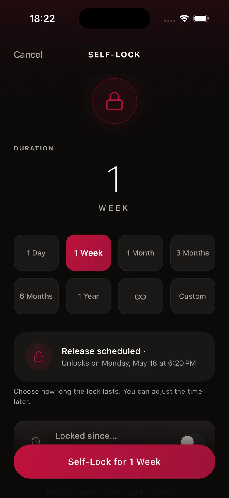 Hard Self-Lock screenshot