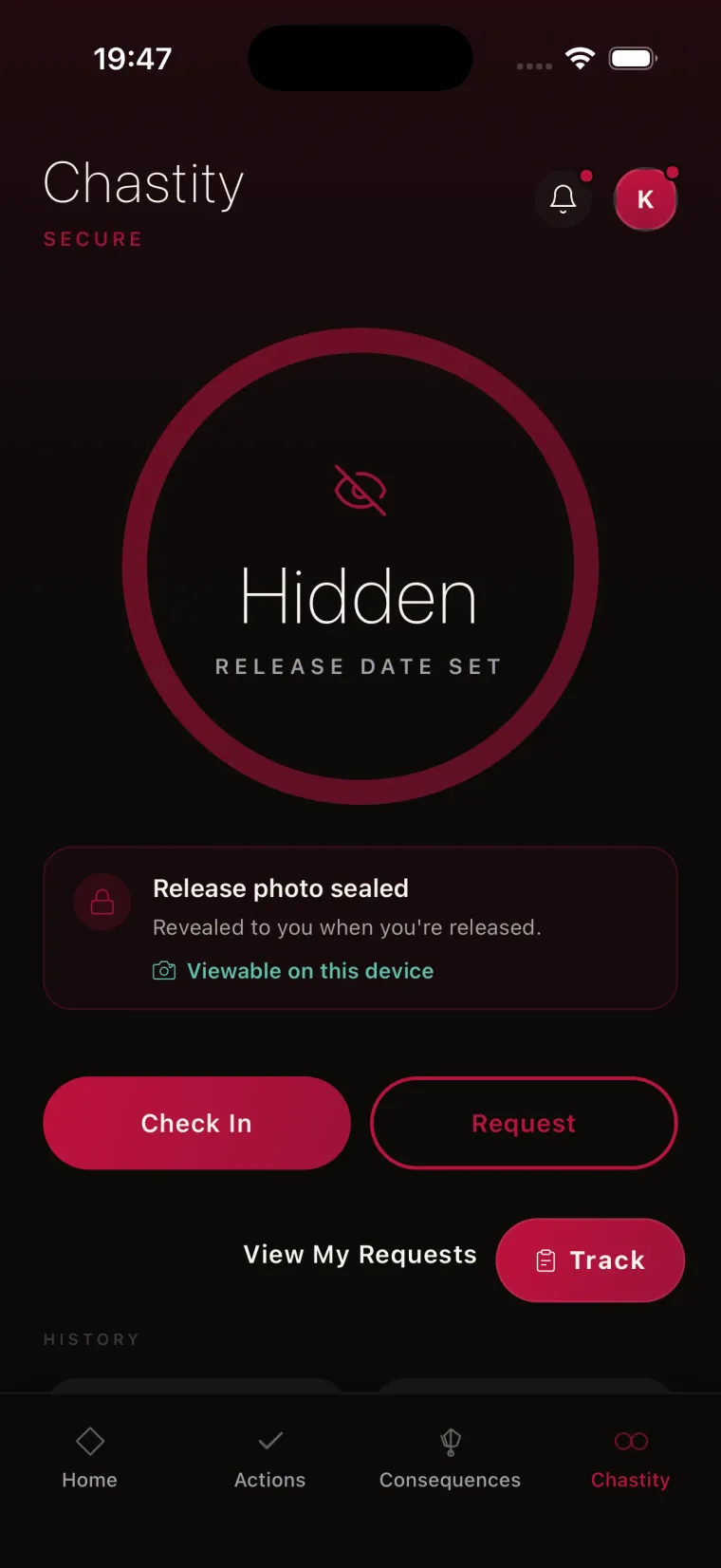 Sealed photo
